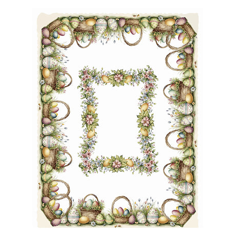 Tovaglia X12 TIFFANY PASQUA DIS.8 by Vingi