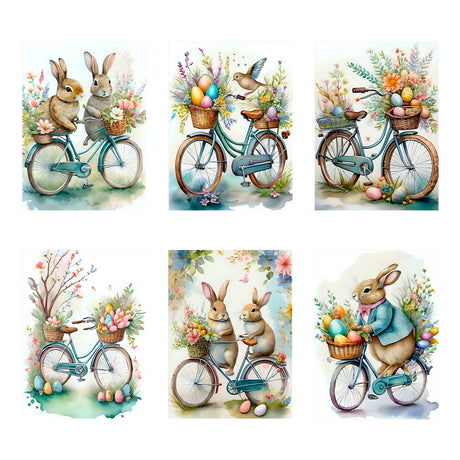 Set da 6 strofinacci Tiffany dis.1 - Vingi