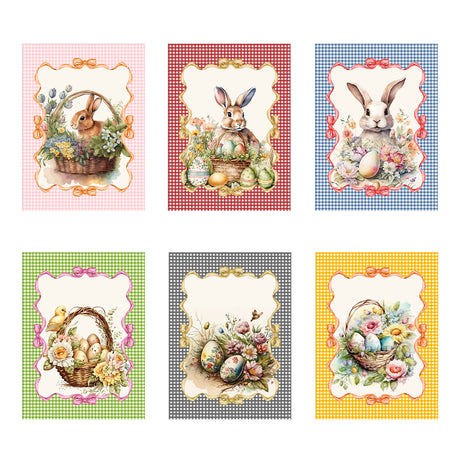 Set da 6 strofinacci Tiffany dis.4 - Vingi