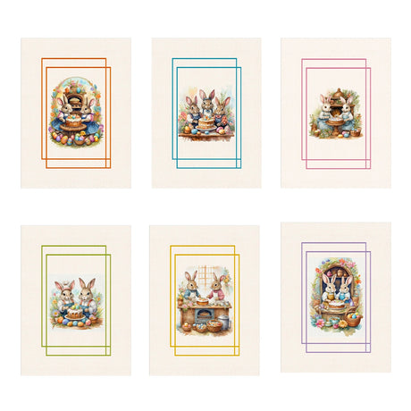 Set da 6 strofinacci Tiffany dis.6 - Vingi