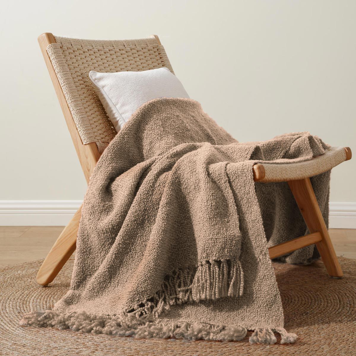 Plaid Intreccio 150 x 200 cm  Eleganza e Calore Maestri – Cotonieri Home