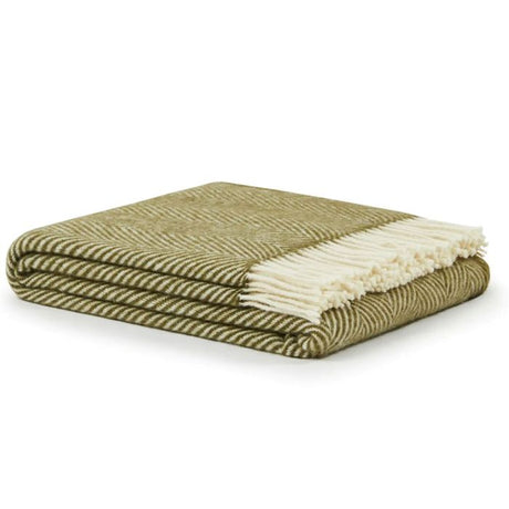 Plaid Iseo Spina in Pura Lana Vergine 130x170cm - Lanerossi