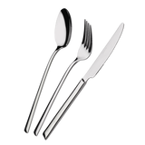 Set 24 Posate Sintesi Acciaio Inox Lucido Nickel Free in Scatola Vetrina - Domus&Design