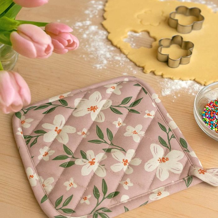 Set 2 Presine da Cucina Pandora Maestri Cotonieri Home in Cotone Fantasia