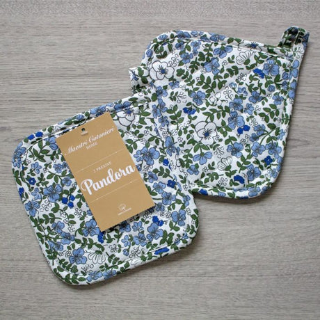 Set 2 Presine da Cucina Pandora Maestri Cotonieri Home in Cotone Fantasia