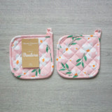 Set 2 Presine da Cucina Pandora Maestri Cotonieri Home in Cotone Fantasia