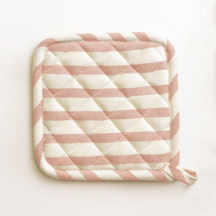 Set 2 Presine da Cucina Portofino Maestri Cotonieri Home in Cotone Rigato