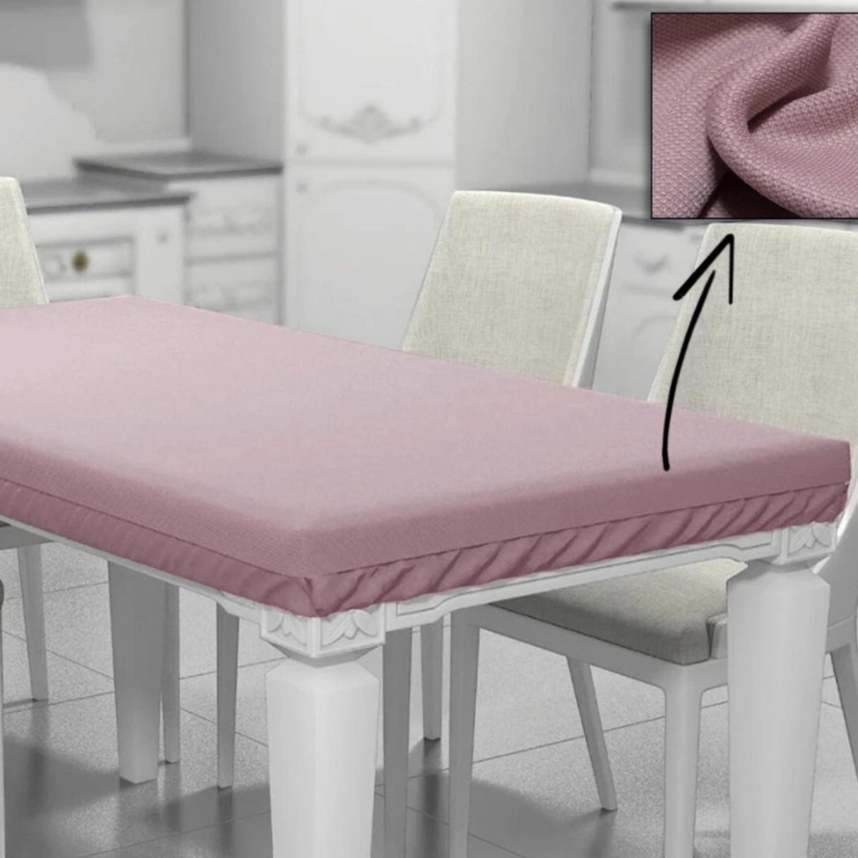 Copritavola Elastic Cover Zucchissime – 6 e 12 Posti Made in Italy