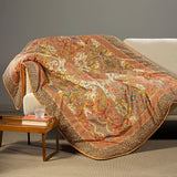 Plaid Scaldotto In Cotone Pettinato Belmond - Caleffi