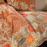 Plaid Scaldotto In Cotone Pettinato Berry - Caleffi