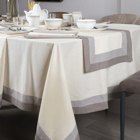 Set Tovaglia x12 Anita C/Runner - Battaglia