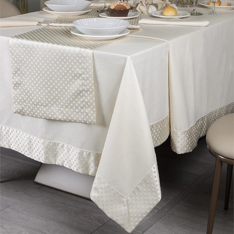 Set Tovaglia x12 Diva C/Runner - Battaglia