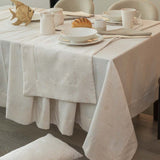 Tovaglia per 12 persone RANIA + runner by Battaglia