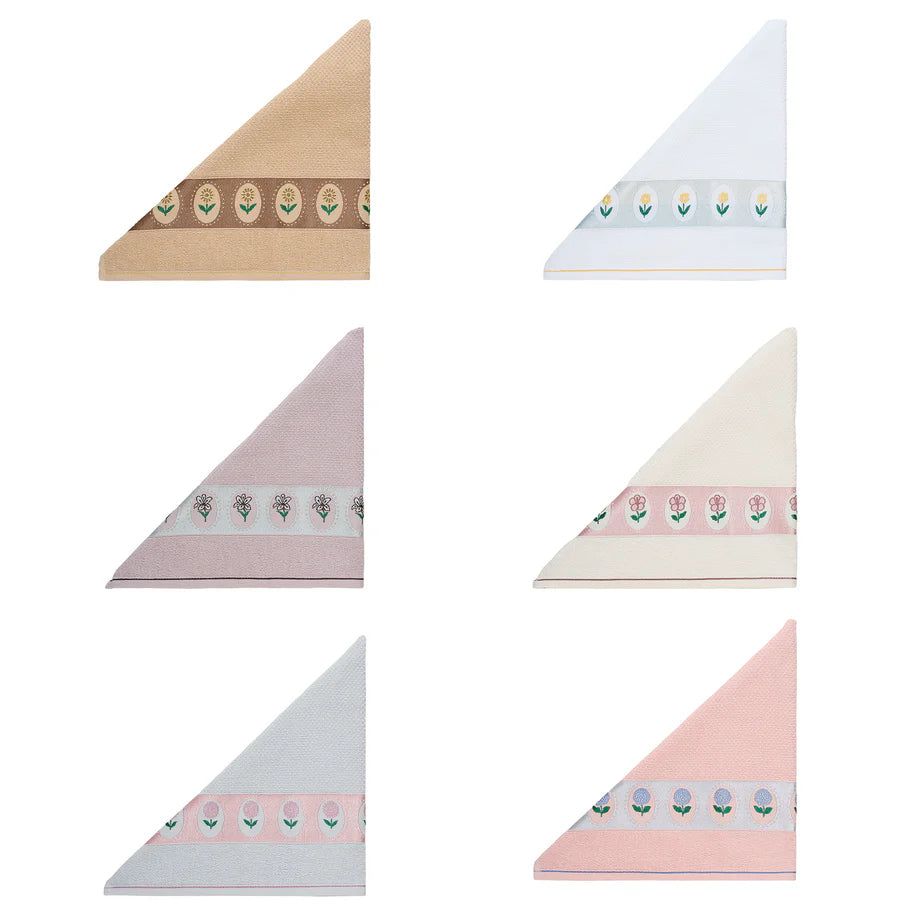 Set 6 Strofinacci FLOWER  - Vingi