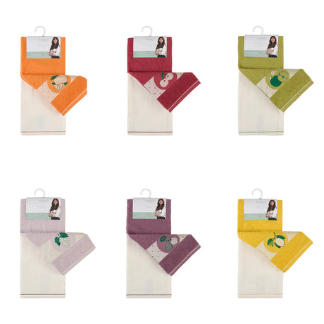 Set 2 Strofinacci Procida 100% cotone - Vingi