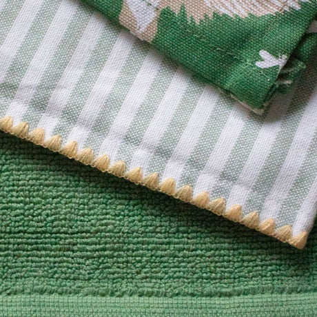 Set 3 Strofinacci Pandora Maestri Cotonieri Home in Cotone Coordinato