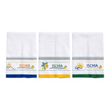 Set 3 Strofinacci Cucina Tourist Karì 50x70 cm in Cotone Made in Italy