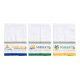 Set 3 Strofinacci Cucina Tourist Karì 50x70 cm in Cotone Made in Italy