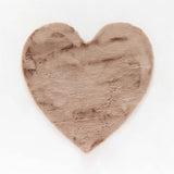 Tappeto Arredo RABBIT FUR HEART By Linea Oro