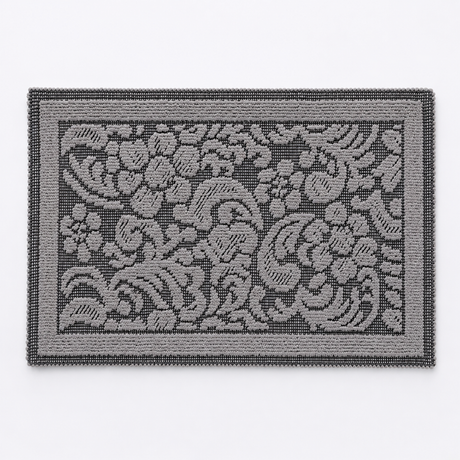 appeto Arredo Stile Sardo Dalia Linea Oro 60x100 cm in Cotone con Motivo Floreale