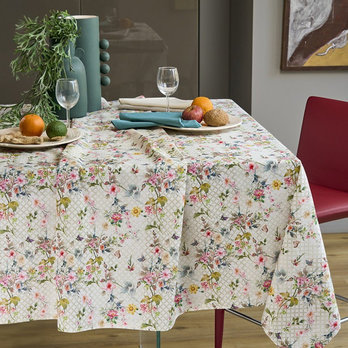 Tovaglia da Tavola Fresie - Neìth