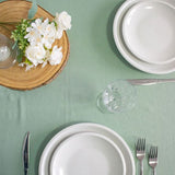 Tovaglia India Maestri Cotonieri Home in Panama di Cotone con Bordo Bianco – 6 o 12 Posti