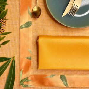 Set 2 tovagliette americane Antimacchia Foglie - Magilù