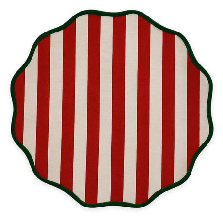 Set 2 Tovagliette Natalizie Baita Ø 36 cm - Maestri Cotonieri