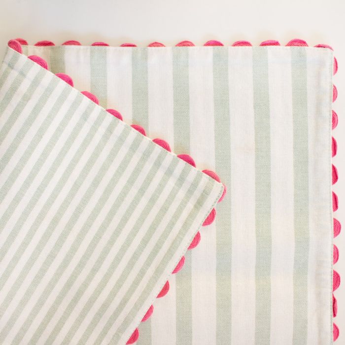 Set 2 Tovagliette Colazione Portofino Maestri Cotonieri Home in Cotone Double Face