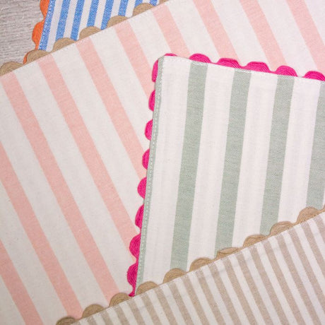 Set 2 Tovagliette Colazione Portofino Maestri Cotonieri Home in Cotone Double Face