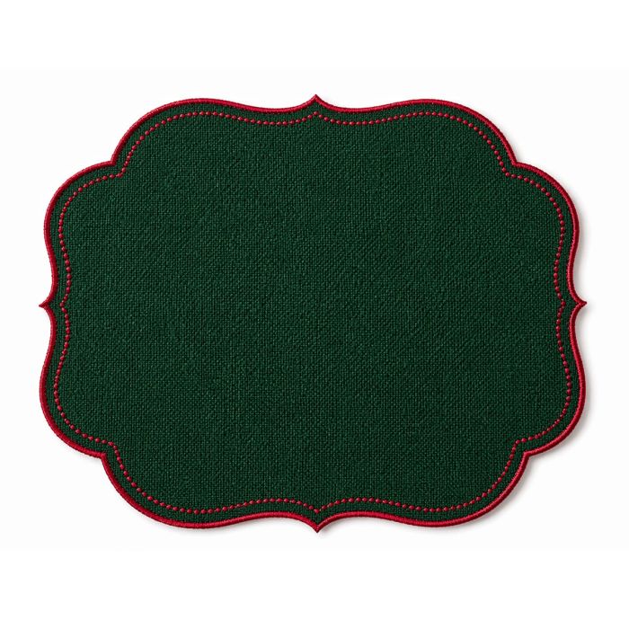 Set 2 Tovagliette Natalizie Dior 45x35 cm - Maestri Cotonieri