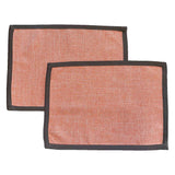 Set di 2 Tovagliette all’americana antimacchia in lino pavone - Magilù