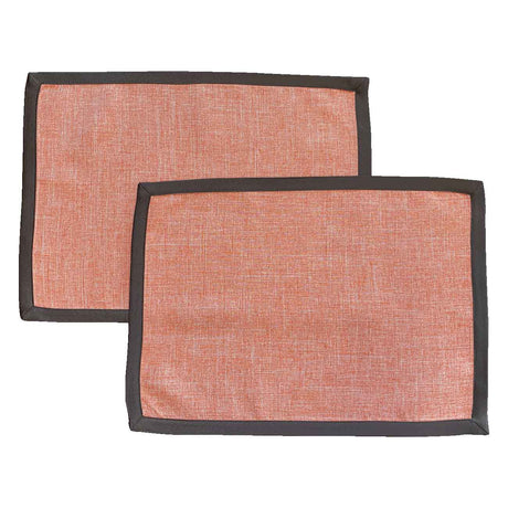 Set di 2 Tovagliette all’americana antimacchia in lino pavone - Magilù