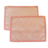 Set di 2 Tovagliette all’americana antimacchia in lino pavone - Magilù