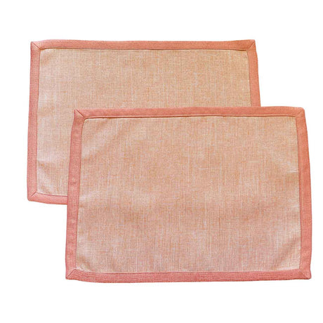 Set di 2 Tovagliette all’americana antimacchia in lino pavone - Magilù