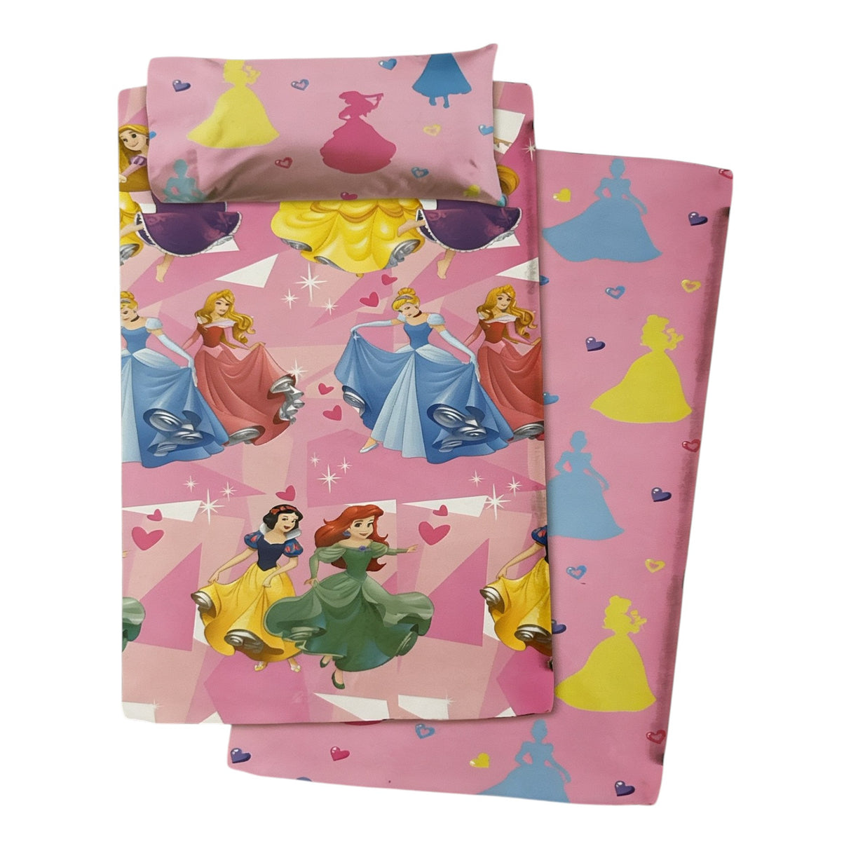 Completo Lenzuola Principesse 100% Cotone – Disney