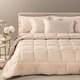 Trapunta In Raso Jacquard Agatha - Caleffi