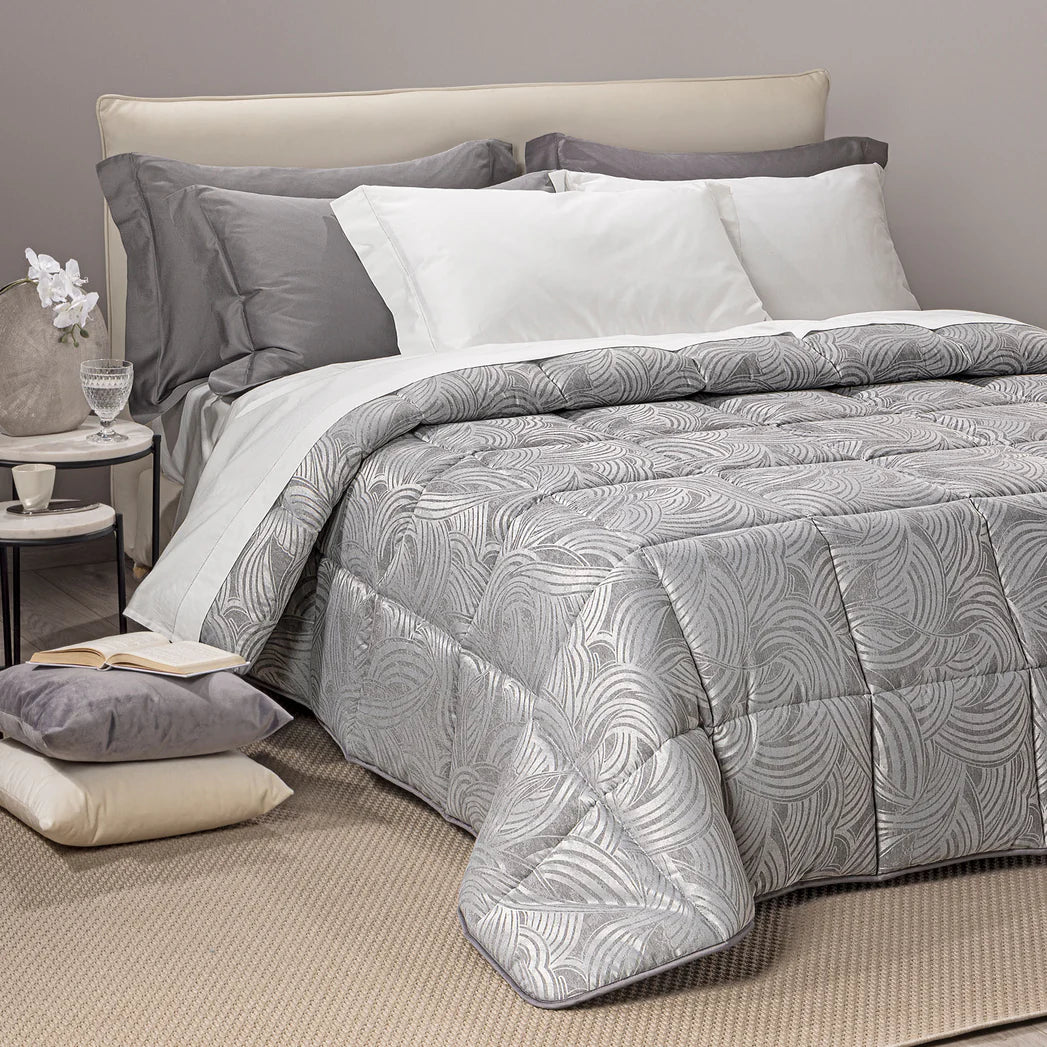 Trapunta In Raso Jacquard Apollo - Caleffi