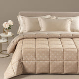 Trapunta In Raso Jacquard Danubio - Caleffi