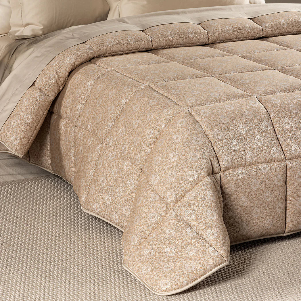 Trapunta In Raso Jacquard Danubio - Caleffi