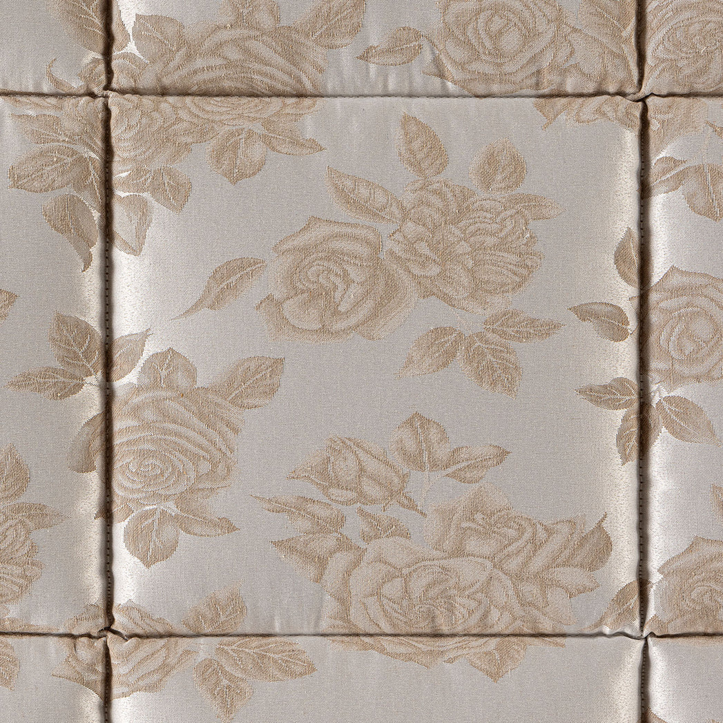 Trapunta In Raso Jacquard Floret - Caleffi