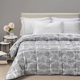 Trapunta In Raso Jacquard Floret - Caleffi