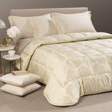 Trapunta In Raso Jacquard Flory - Caleffi