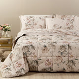 Trapunta In Cotone Peonia Queen - Caleffi