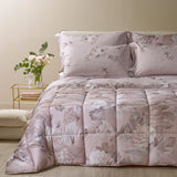 Trapunta In Raso Di Cotone Rosa Alba - Caleffi