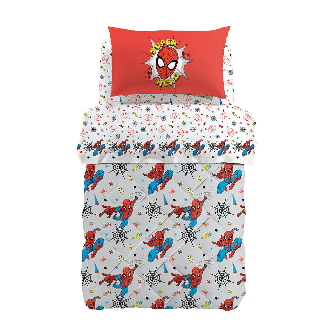 Lenzuola singola SPIDER-MAN SUPERHERO - Caleffi