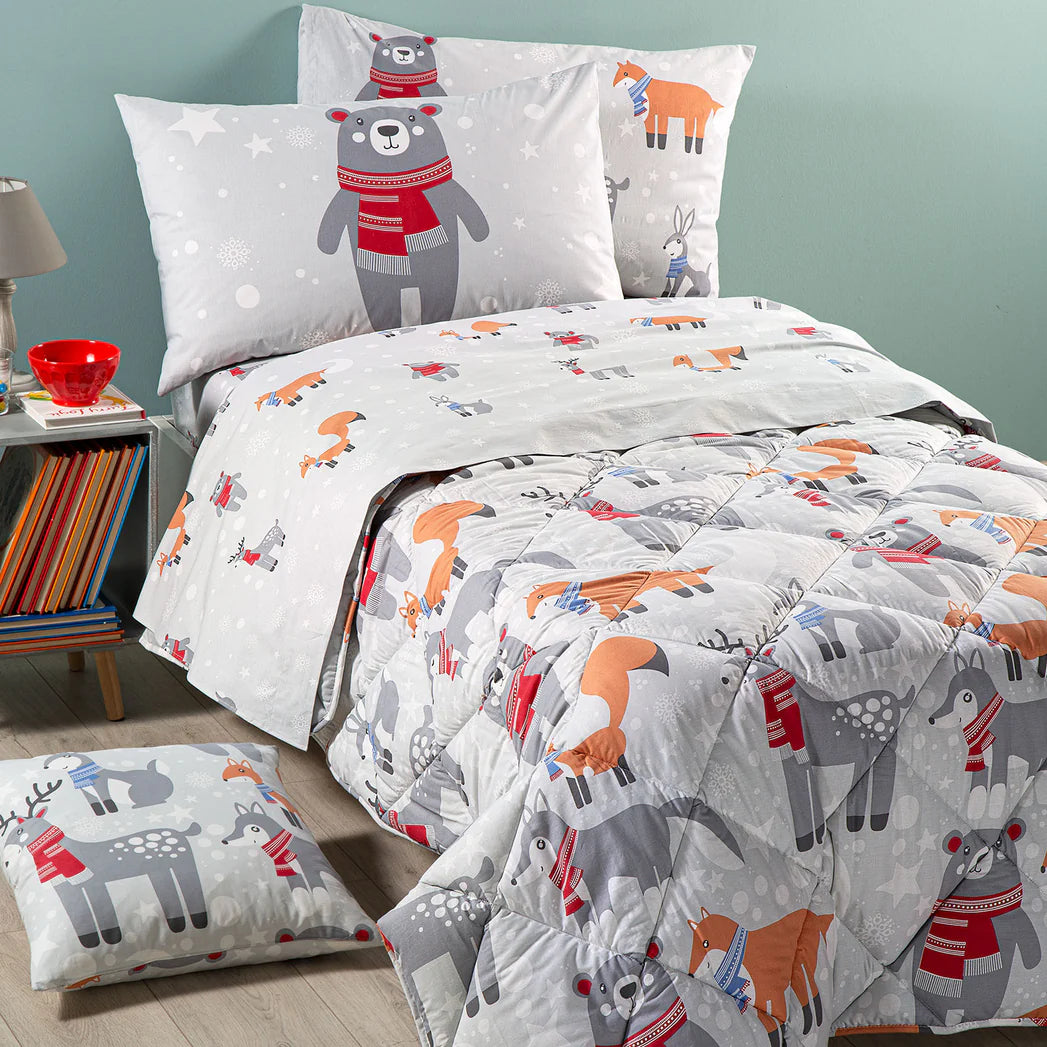Trapunta Singolo Teddy  Caleffi – 100% Cotone