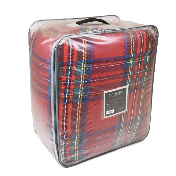 Trapunta Invernale Stampa Digitale Tartan Double Face in Microfibra - Daunex