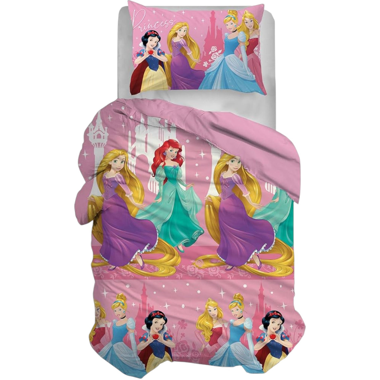 Paure Copripiumino Princess Singolo - Disney Home