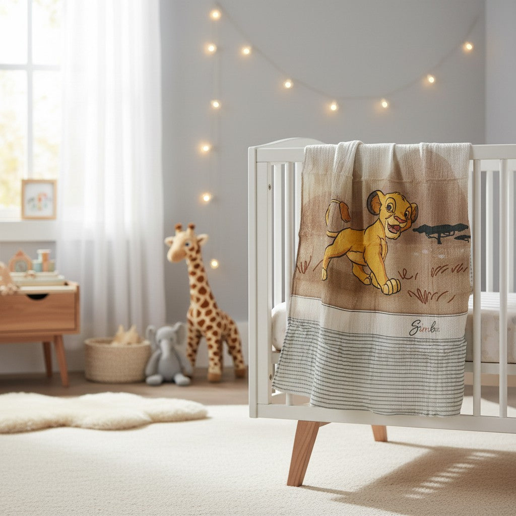 Copertina Simba 75x100 cm in cotone - Disney Baby
